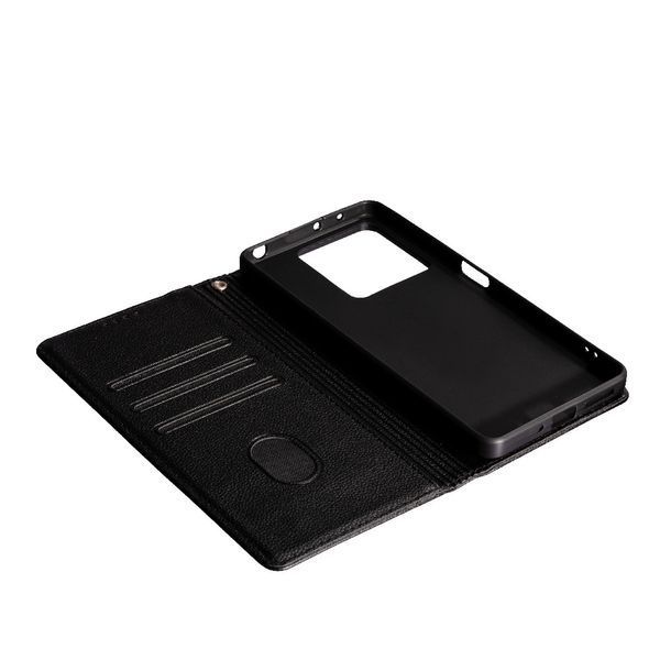 Чохол книжка Deluxe на Xiaomi Redmi Note 13 (5G) / чорний 096308 фото