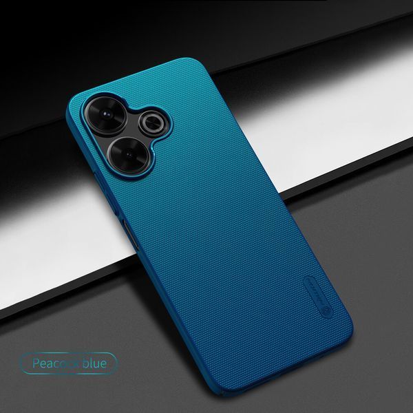 Чехол Nillkin Super Frosted Shield на Xiaomi Redmi 13 4G синий 097490 фото