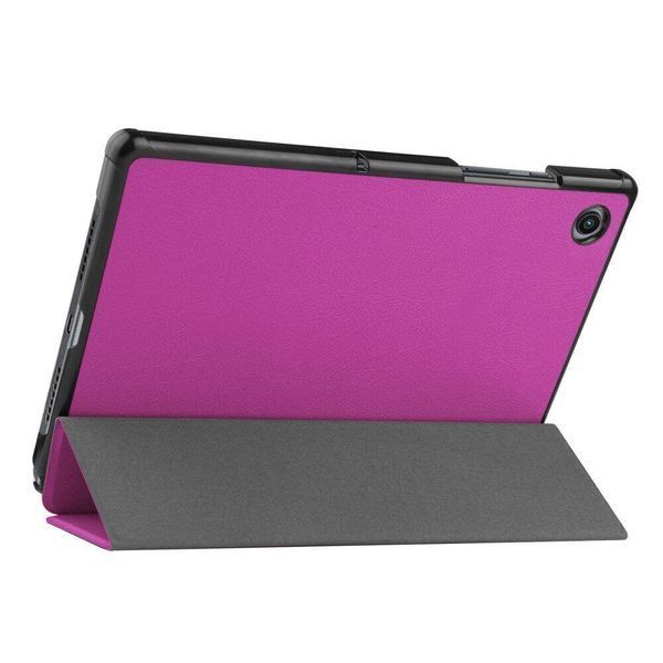 Чохол книжка Crazy Horse для Samsung Galaxy Tab A8 (X200 / X205) 10.5" / баклажановий 093877 фото