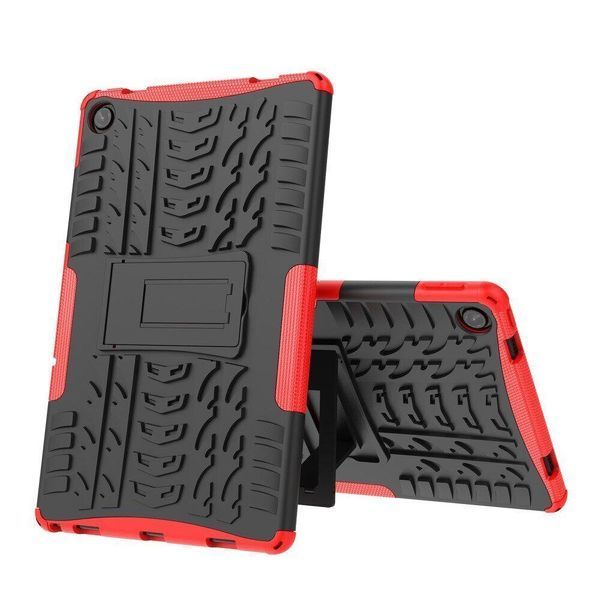 PC + TPU чехол Armor на Lenovo Tab M10 Plus (3 Gen) красный 093363 фото