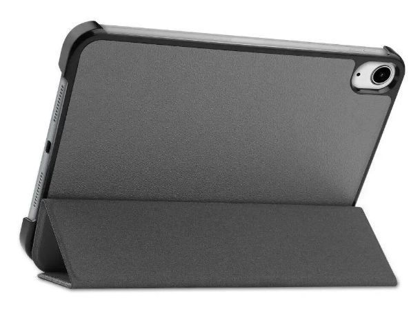Чохол книжка Crazy Horse на планшет iPad mini 6 (8.3") 2021 / сірий 202956 фото