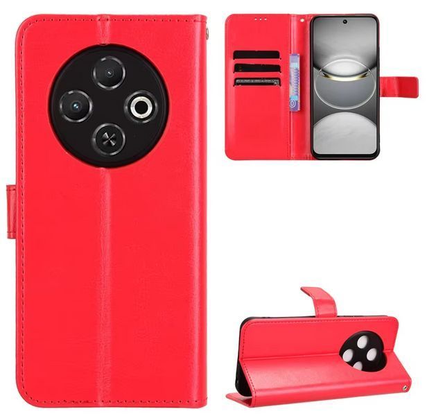 Чохол книжка Book case для Tecno Spark 30C (KL5n) / червоний 201738 фото
