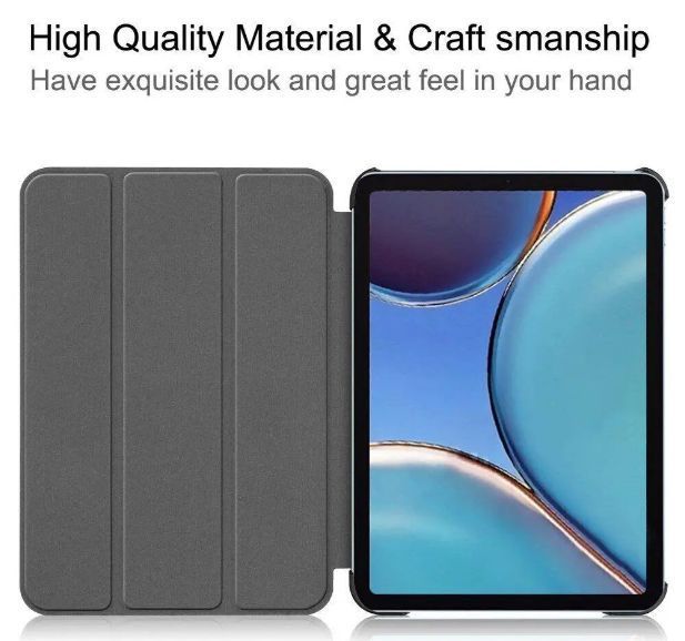 Чохол книжка Crazy Horse на планшет iPad mini 6 (8.3") 2021 / сірий 202956 фото