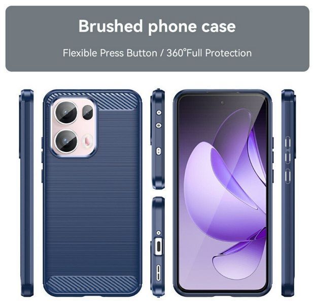 TPU чохол накладка Urban для OPPO Reno 13 Pro (5G) / чорний 203301 фото