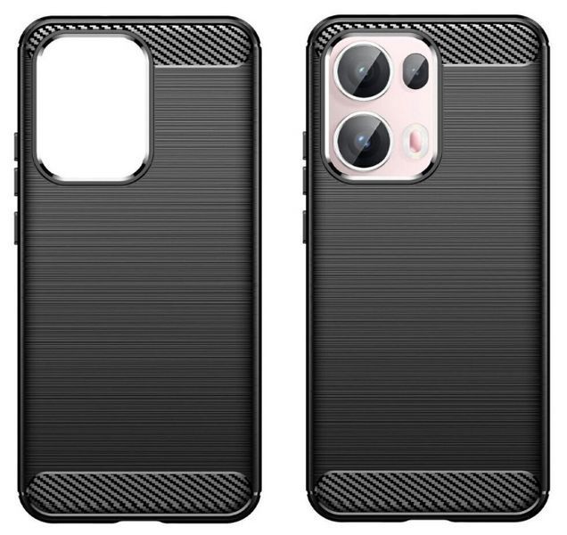 TPU чохол накладка Urban для OPPO Reno 13 Pro (5G) / чорний 203301 фото