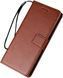 Чохол книжка Book case для ZTE Blade V50 Design коричневий 094918 фото 3