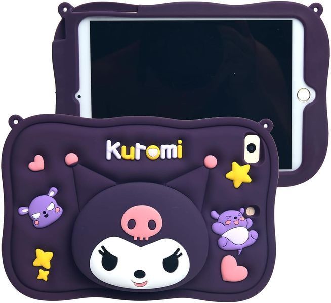 Чохол Kuromi case на планшет Apple iPad 10.9" 2022 (10th Gen) / темно-фіолетовий 099748 фото