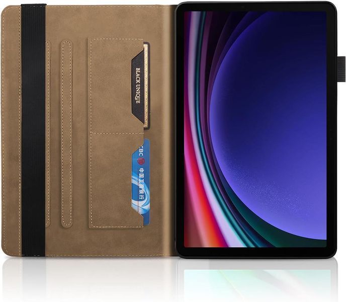 Чохол книжка Wood Book на планшет Samsung Galaxy Tab S10 FE Plus (13.1") / коричневий 099896 фото