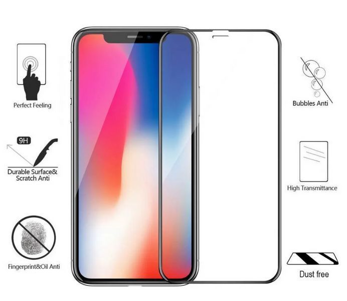 Защитное стекло Remax (GL-27) 3D Full-screen для iPhone 13 Pro Max / черный 202779 фото