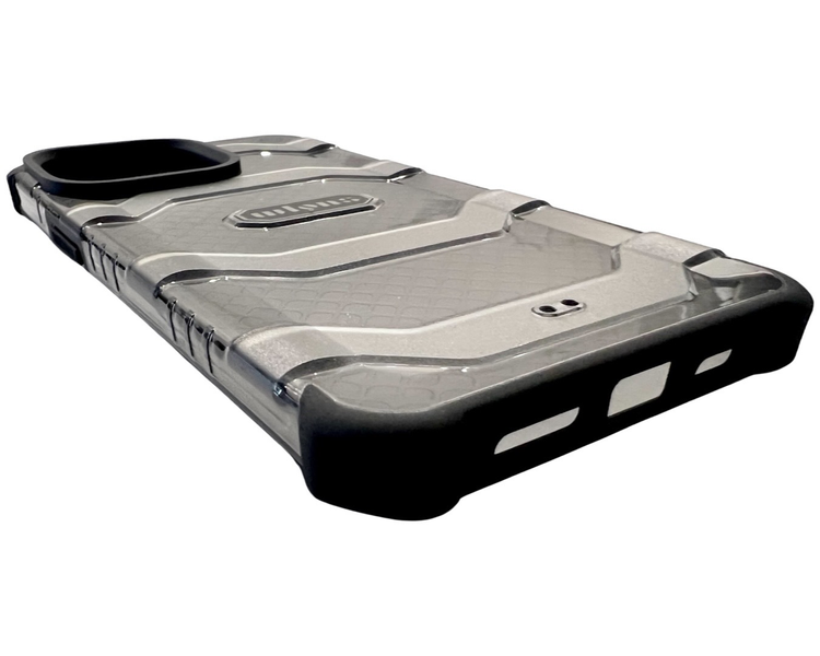 TPU чохол Military Grade на iPhone 14 Pro Max (на айфон 14 про макс) чорний 086410 фото