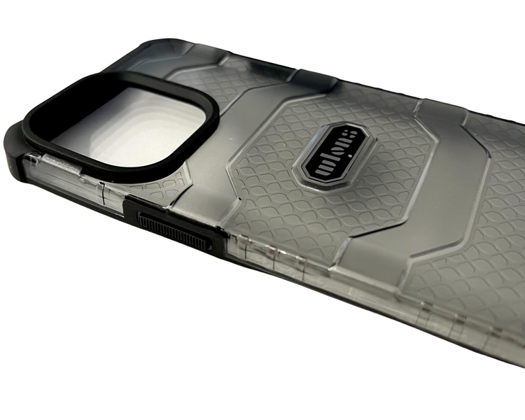 TPU чохол Military Grade на iPhone 14 Pro Max (на айфон 14 про макс) чорний 086410 фото