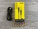 USB-кабель Budi на Type-C to Type-C (2.4 А) 1,2m чорний 83719 фото 1