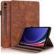 Чохол книжка Wood Book на планшет Samsung Galaxy Tab S10 FE Plus (13.1") / коричневий 099896 фото 1