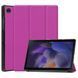 Чохол книжка Crazy Horse для Samsung Galaxy Tab A8 (X200 / X205) 10.5" / баклажановий 093877 фото 1