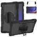 PC + TPU чехол Carbon Armor Cover Tablet на Samsung Galaxy Tab S8 Plus / Tab S7 FE (12.4") / чорний 096498 фото 1