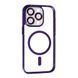 Чехол Aluminium With Magsafe для iPhone 15 Pro Max Purple 095206 фото 1