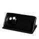 Шкіряний чохол книжка Fibra case на Xiaomi 14 Ultra / чорний 097021 фото 3