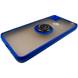 TPU чохол накладка Matte Ring Magnit для Xiaomi Redmi 10A (наредмі 10а) синій 085628 фото 2