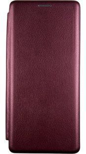 Чехол книжка Elegant book для Samsung Galaxy S21 Ultra / бордовый 093023 фото