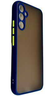 TPU чехол накладка Matte Color Case для Samsung Galaxy A54 синий 092447 фото