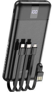 Повербанк Power Bank Borofone BJ20 10000 mAh черный и белый 086569 фото