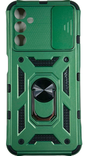 PC + TPU чохол Camshield armor для Samsung Galaxy A14 (5G) / зелений 088836 фото