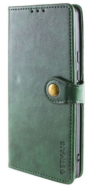 Шкіряний чохол книжка Galant Book для Poco C75 / зелений 201234 фото