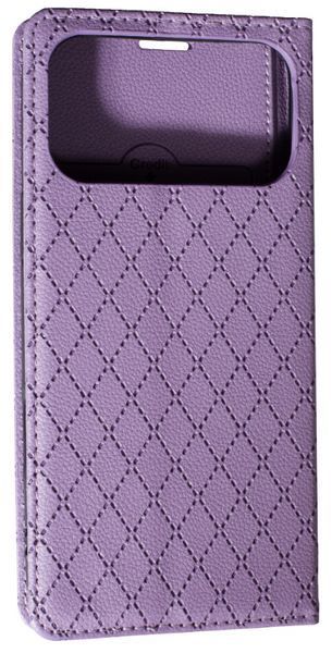 Чохол книжка Deluxe на Apple iPhone 17 Pro / фіолетовий 204221 фото