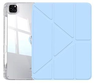 Чохол книжка Transparent Origami на Apple iPad 10.9" 2022 (10th gen) / блакитний 098755 фото