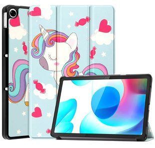 Шкіряний чохол-книжка Crazy Horse для Realme Pad 10.4" / pony 097712 фото