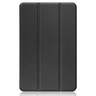 Кожаный чехол книжка Crazy Horse для Nokia T20 черный 90040 фото