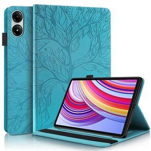 Чохол книжка Wood Book на планшет Xiaomi Redmi Pad 2 Pro (12.1") / блакитний 100835 фото