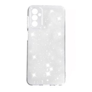 Чохол силіконовий Clear Shine для Samsung Galaxy M23 5G (на самсунг м23) з блискітками 086819 фото