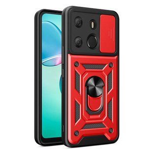 PC + TPU чохол Camshield armor для Tecno Spark Go 2023 / червоний 089286 фото