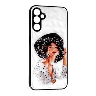 TPU чохол New Prisma для Samsung Galaxy A14 Girl in a hat 088786 фото