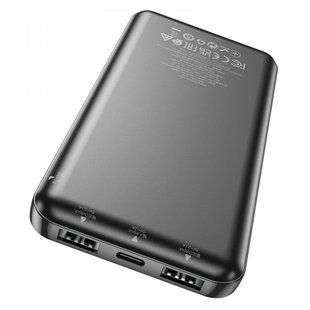 Повербанк Power Bank Hoco J100 High-ranking 22.5W 10000mAh черный 093227 фото