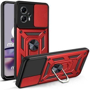 PC + TPU чохол Camshield armor для Motorola G23 / червоний 89387 фото