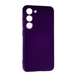 TPU чохол Case Smitt накладка бампер для Samsung Galaxy S23 Plus (на самсунг із23 плюс) фіолетовий 087666 фото