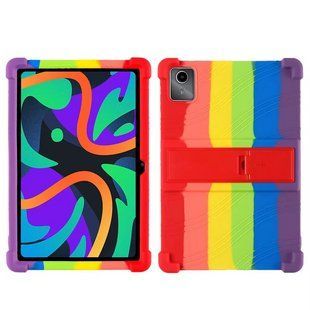 Чехол противоударный Friendly на Lenovo Tab K11 2024 (11") / радужный 098855 фото