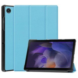 Чохол книжка Crazy Horse для Samsung Galaxy Tab A8 (X200 / X205) 10.5" / блакитний 093878 фото