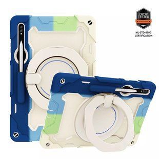 Чехол Rainbow Armor Tablet на планшет Samsung Galaxy Tab S7 / Tab S8 (11") / голубой 097965 фото