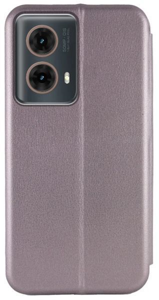Чохол книжка Elegant book для Motorola Edge 50 Fusion / сірий 203320 фото