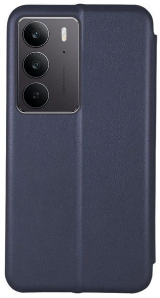 Чохол книжка Elegant book для Realme C75 (RMX3941) / темно-синій 202367 фото