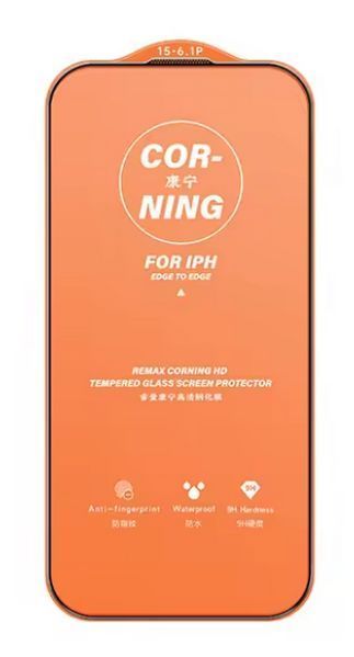Захисне скло Remax Corning HD (GL-83) для iPhone 15 Pro 202405 фото