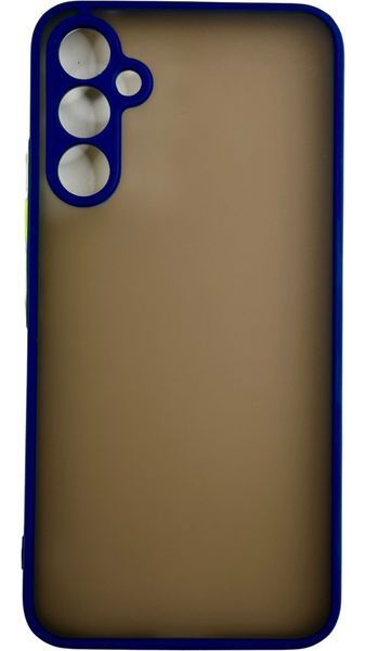 TPU чохол накладка Matte Color Case для Samsung Galaxy A54 синій 092447 фото