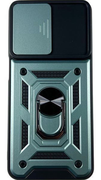 PC + TPU чохол Camshield armor для Samsung Galaxy M13 (на самсунг м13) зелений 086719 фото