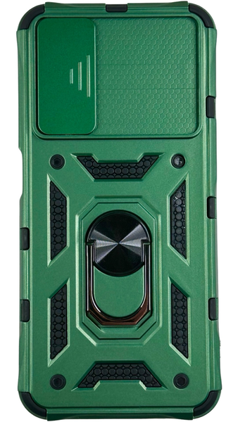 PC + TPU чохол Camshield armor для Samsung Galaxy A14 (5G) / зелений 088836 фото