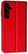 Шкіряний чохол книжка Fibra case на Samsung Galaxy A17 (5G) / red 203886 фото 2