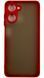 TPU чохол накладка Matte Color Case для Realme 10 4G червоний 92647 фото 2