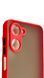TPU чохол накладка Matte Color Case для Realme 10 4G червоний 92647 фото 3